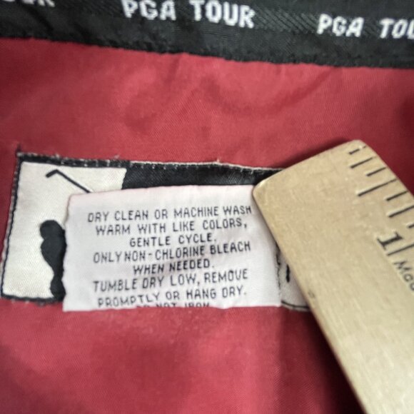 PGA Tour Collection Jacket Mens XL Full Zip Windbreaker Golf Lightweight Nylon - Picture 14 of 15